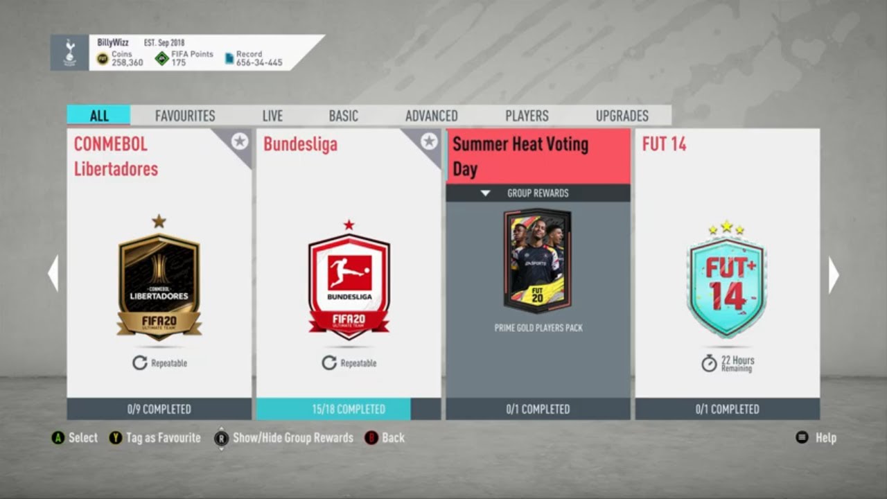 FUT 20 - SBC - Summer Heat Voting Day - Cheap Prime Gold Players Pack
