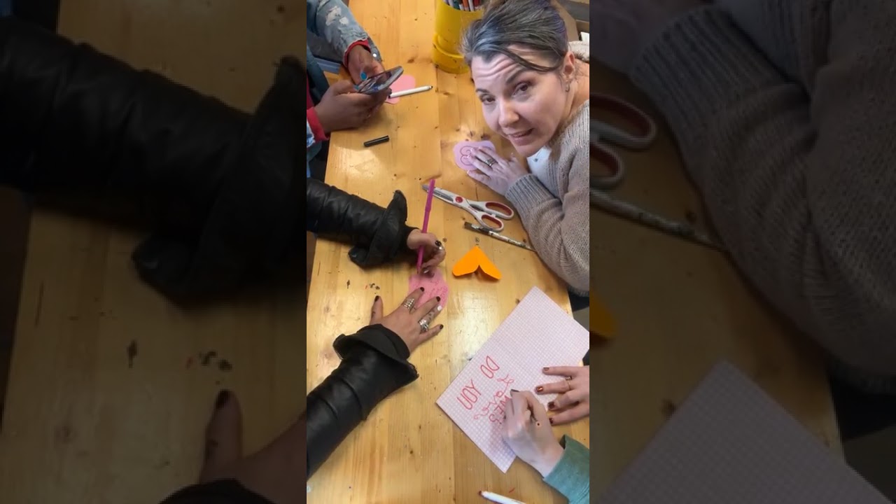 Lets make scratch off valentines with the Crazy Creatives !