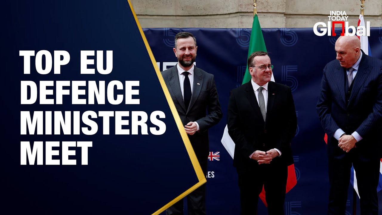 LIVE : UK, Italy, France, Germany & Poland Defence Ministers Hold Key Meeting | Defence Meeting