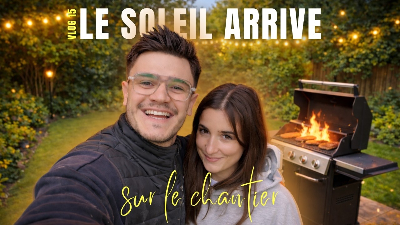 PREMIER BARBECUE À LA MAISON !