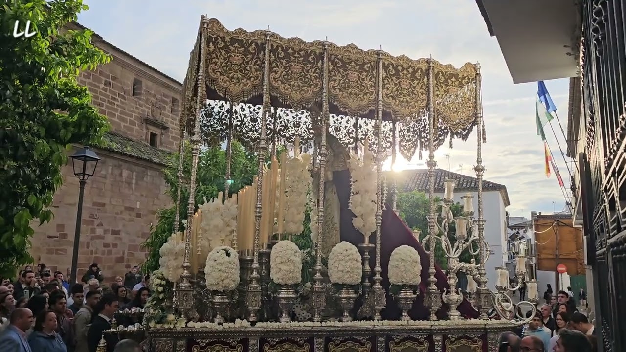 Semana Santa 2025. Andújar (Jaén). Jesús de la Sentencia y María del Buen Remedio. 17/04/2025.