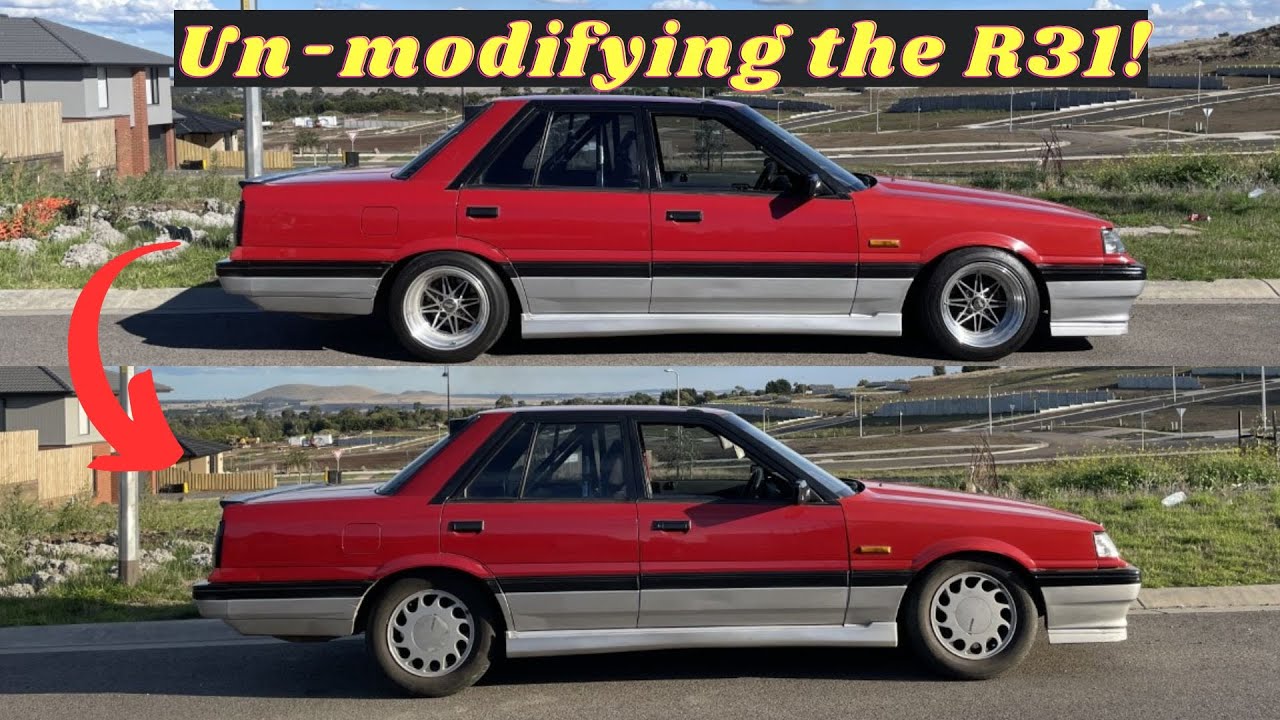 Putting my R31 Skyline back to stock!