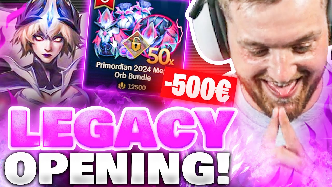 💸🔥500&euro; LEGACY League Opening | ZIEHE ICH meine lieblings SKINS?! - League of Legends