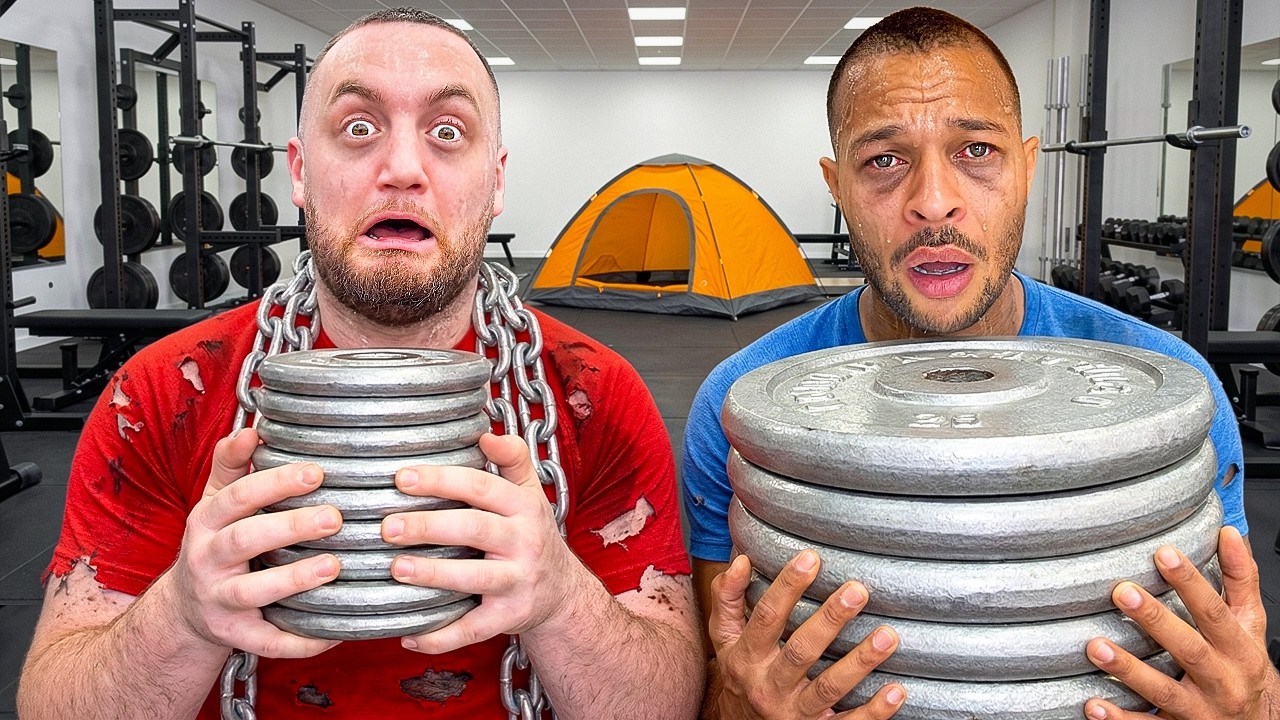 Living in a Gym Until We Lift 1,000,000KG