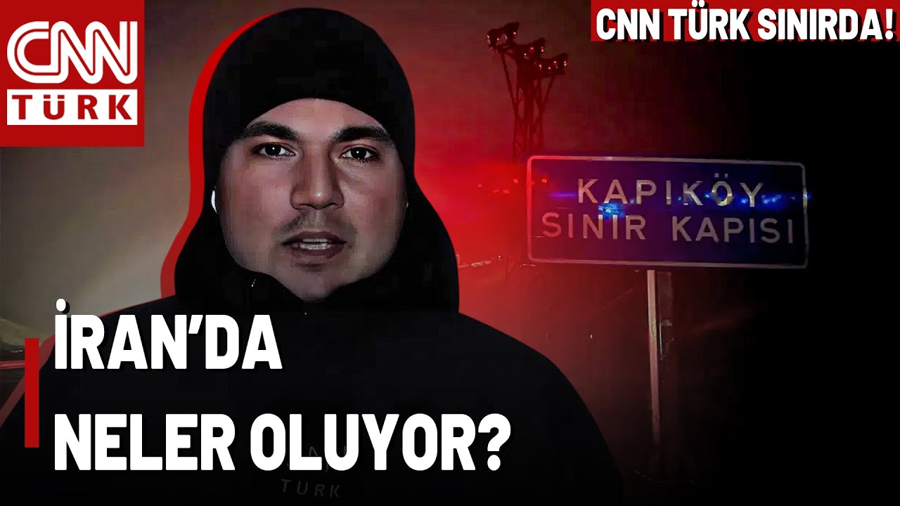 Kritik B&ouml;lge İran'da Neler Oluyor, Son Durum Ne? CNN T&Uuml;RK Ekibi Sıcak B&ouml;lgeden Aktardı!