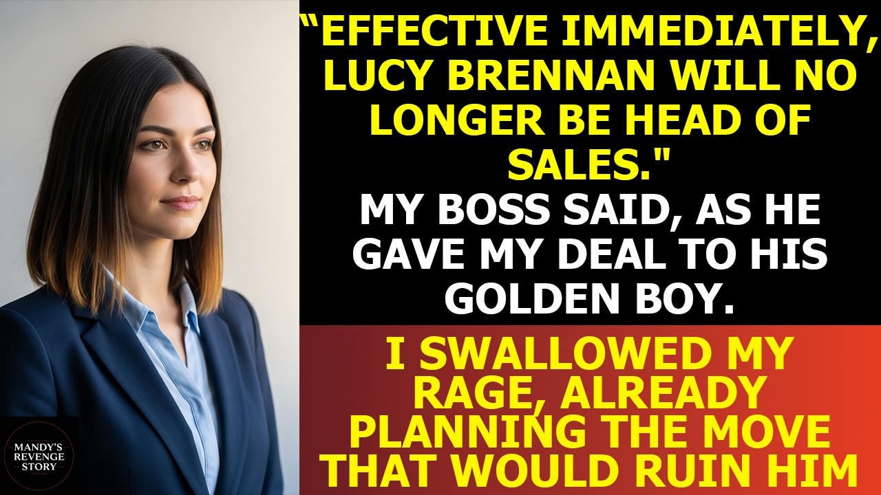 Boss Demoted From Head Of Sales — I Left And Closed His Biggest Deal for His Rival Company