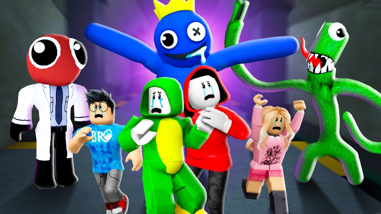 Maizen vs Rainbow Friends: Color Apocalypse | Maizen Roblox | ROBLOX Brookhaven 🏡RP - FUNNY MOMENTS