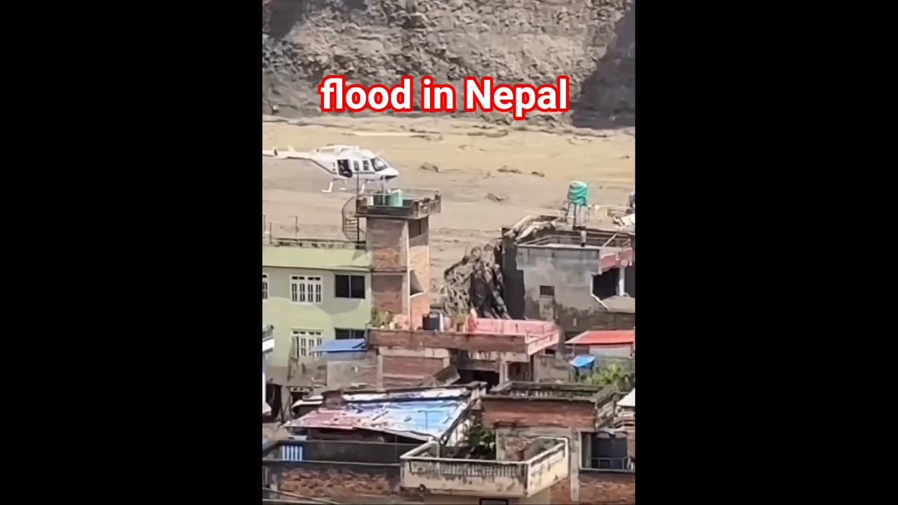 Helicopter Rescues People Trapped in Flood | Incredible Rescue