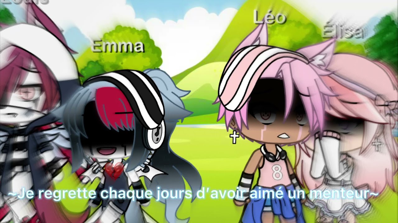 Je regrette chaque jours d’avoir aimer un menteur // Gacha life chanson