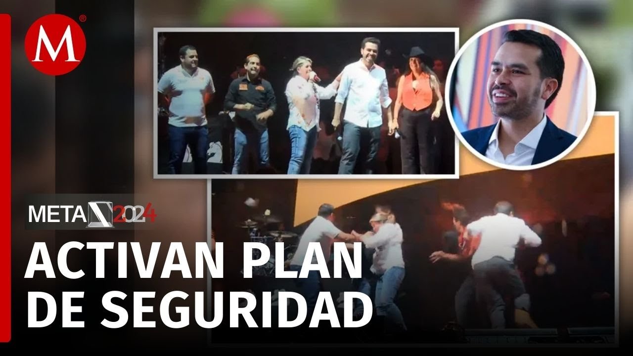 Militantes y pol&iacute;ticos lamentan colapso de escenario de MC en San Pedro