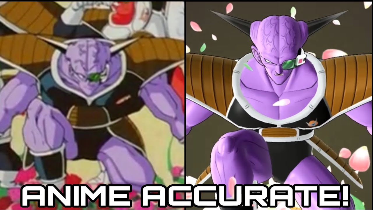 Dragon Ball Raging Blast 2 Ginyu Force FULL Moveset