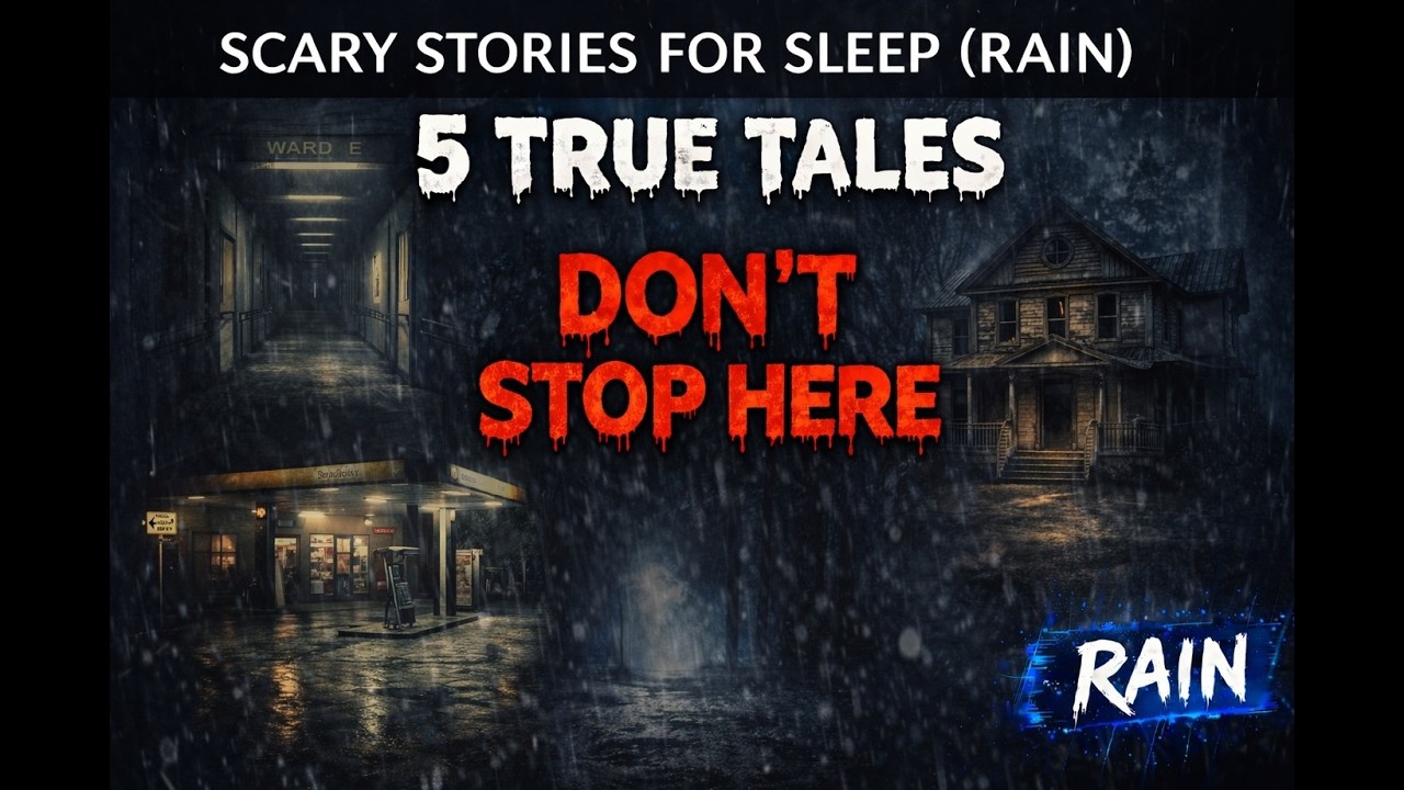 Scary Stories for Sleep (Rain) — 5 True Tales (Ward E)