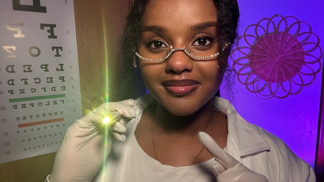 ASMR Eye Exam 👀 Relaxing Medical RP