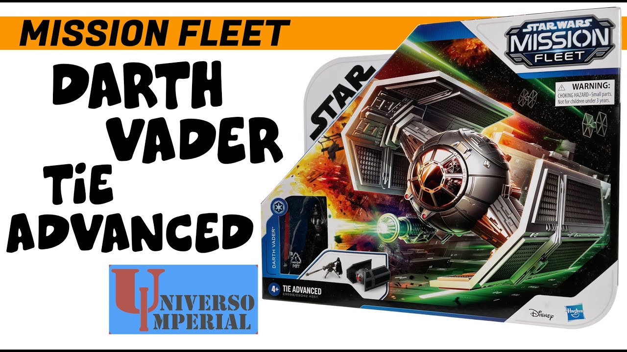 🚀 TIE Fighter DARTH VADER MISSION FLEET Naves Star Wars en Español