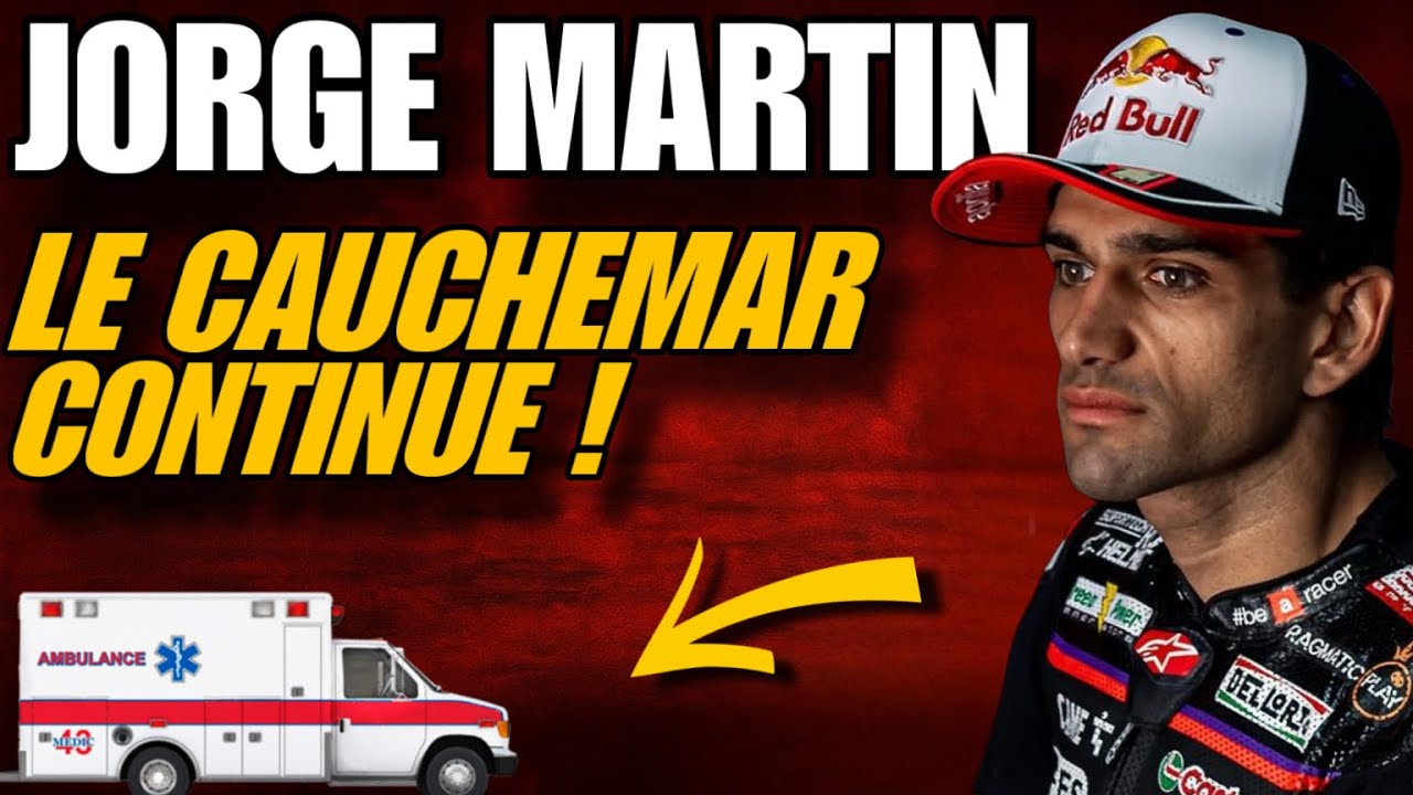 Nouveau COUP DUR pour Jorge MARTIN ! Aprilia très INQUIET…