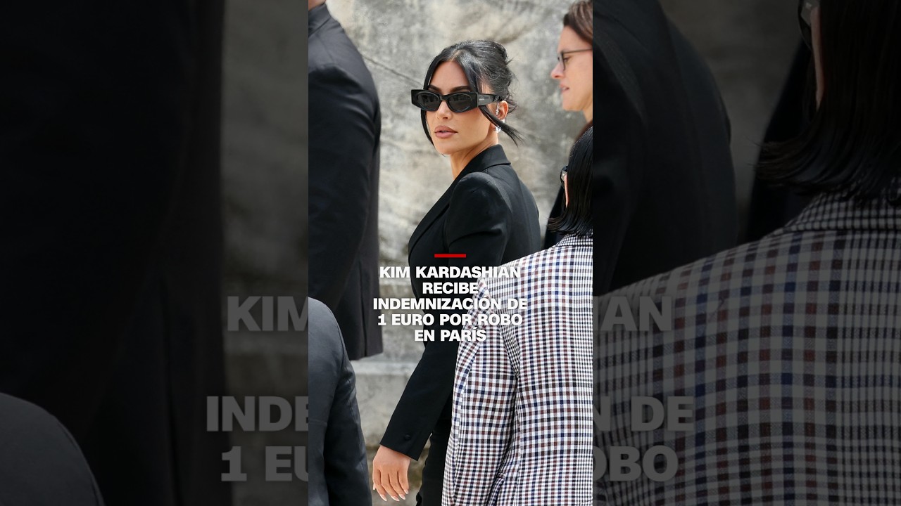Kim Kardashian otrzymuje 1 euro odszkodowania za napad w Paryżu