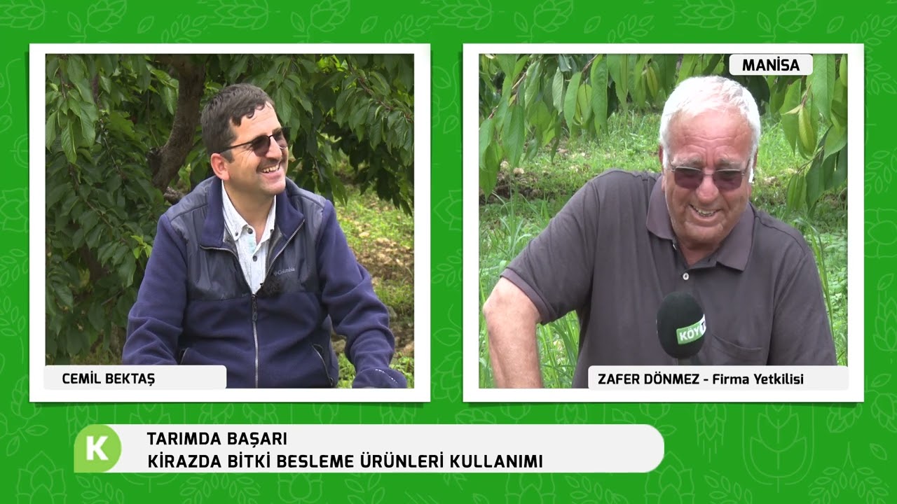 KİRAZDA BİTKİ BESLEME ÜRÜNLERİ KULLANIMI | TARIMDA BAŞARI