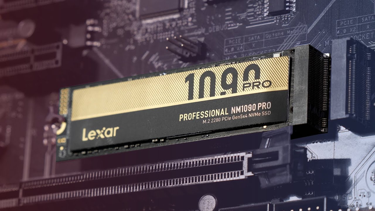 Обзор Lexar NM1090 Pro — лучший SSD-накопитель пятого поколения?