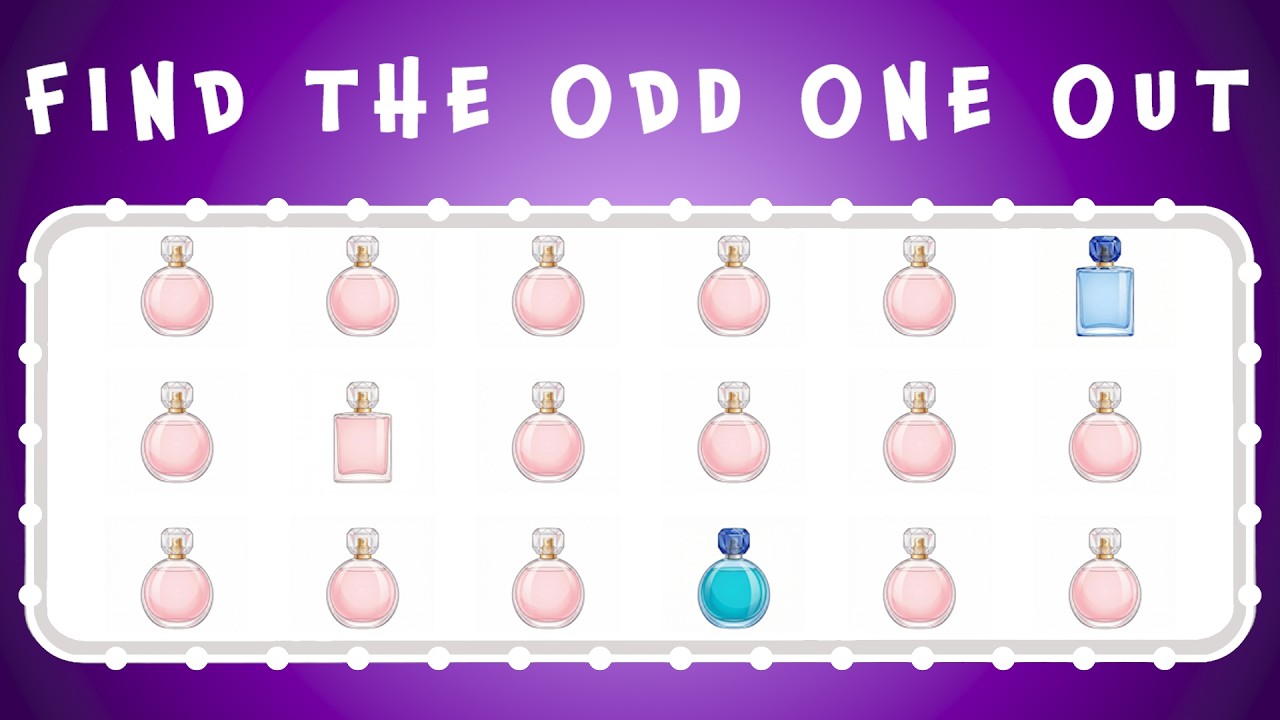 Find the Odd One Out: 20 Levels Challenge! 🧠 (#3)