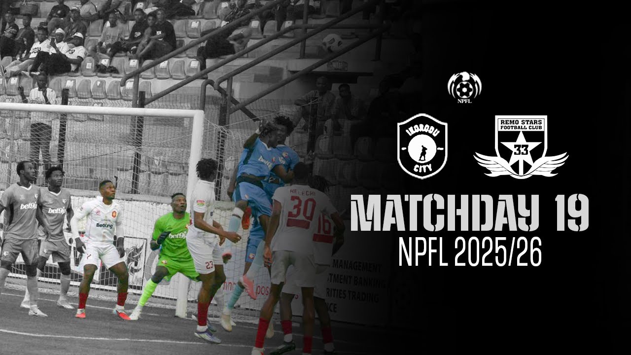NPFL26 IKORODU CITY VS REMO STARS