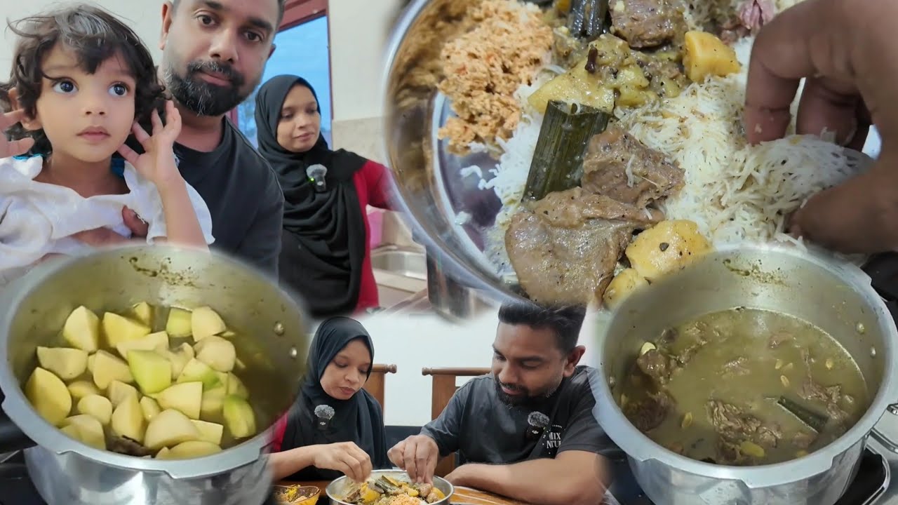 එයාගේ විදියට හදාපු beef බිස්ටේක් එක | ඉඳිආප්ප පොල්සම්බල් එක්ක නියමෙට තිබුනා!
