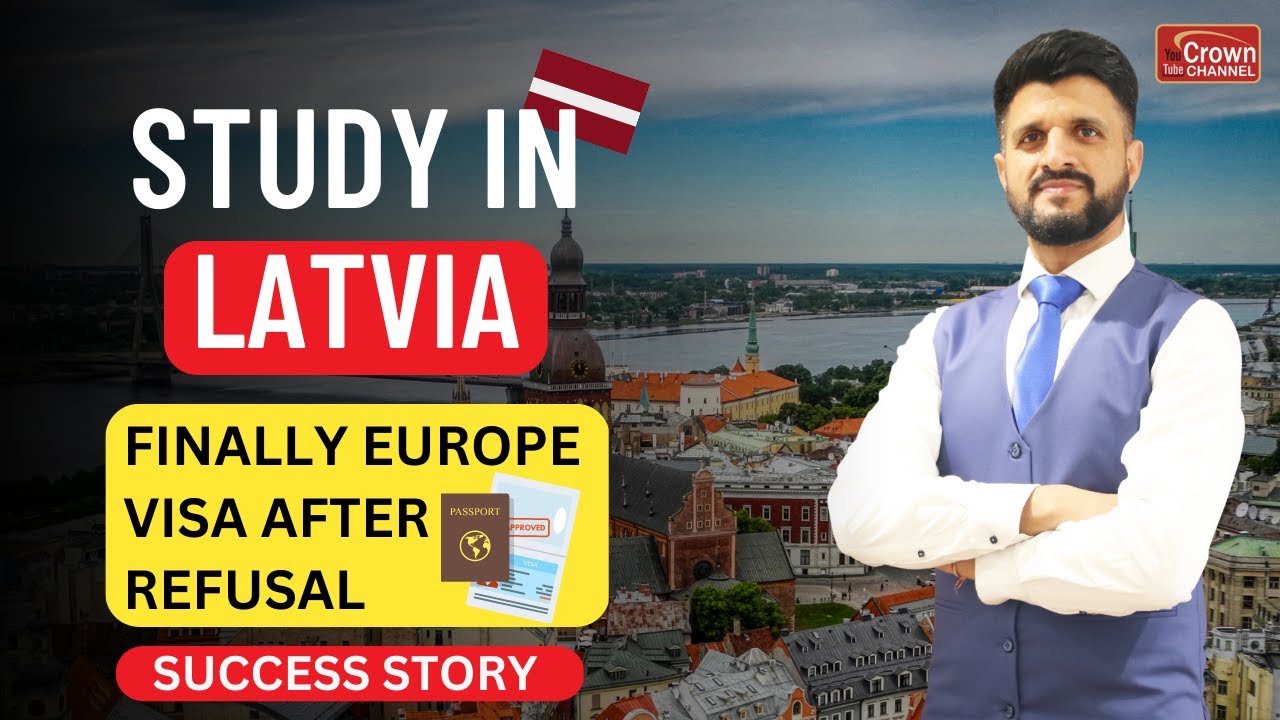 Finally Europe Visa after Refusal | Story of Struggle And Success 🇱🇻 | Study In Latvia