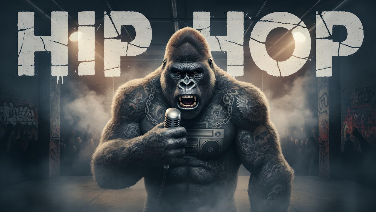 GHOST IN MY HEAD | Hip Hop Performance with a Muscular Gorilla and Urban Vibes
