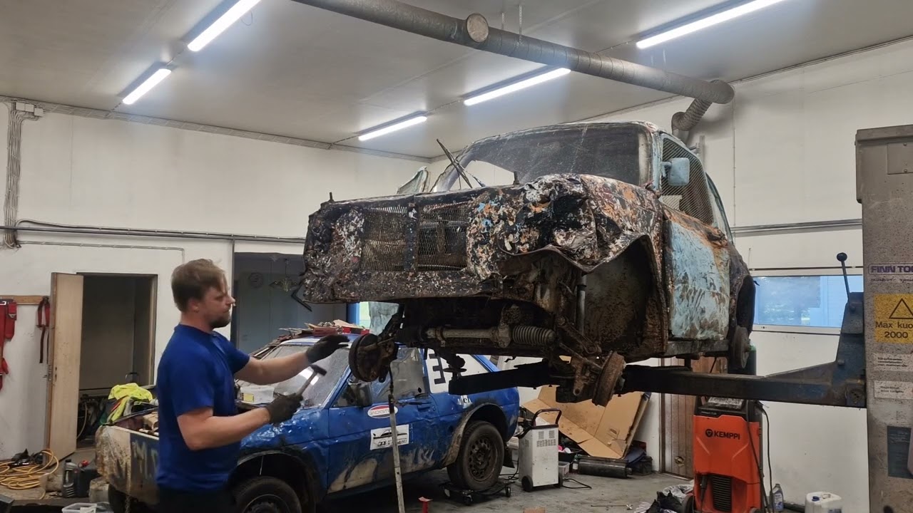 Rusinapulla kisoihin osa 1 +pello volvo