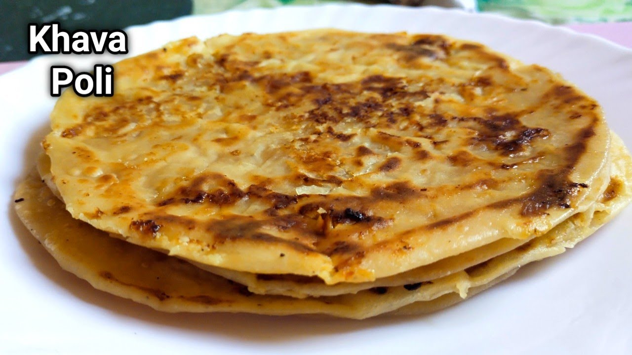 Khava Poli Recipe | Mawa Poli | Khoya Poli | खवा पोळी रेसिपी | Maharashtrian Sweet Poli