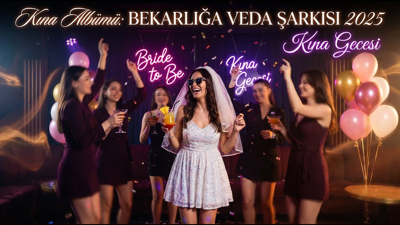 BEKARLIĞA VEDA ŞARKISI 2025 - Kız Kıza After Party! 🍸 