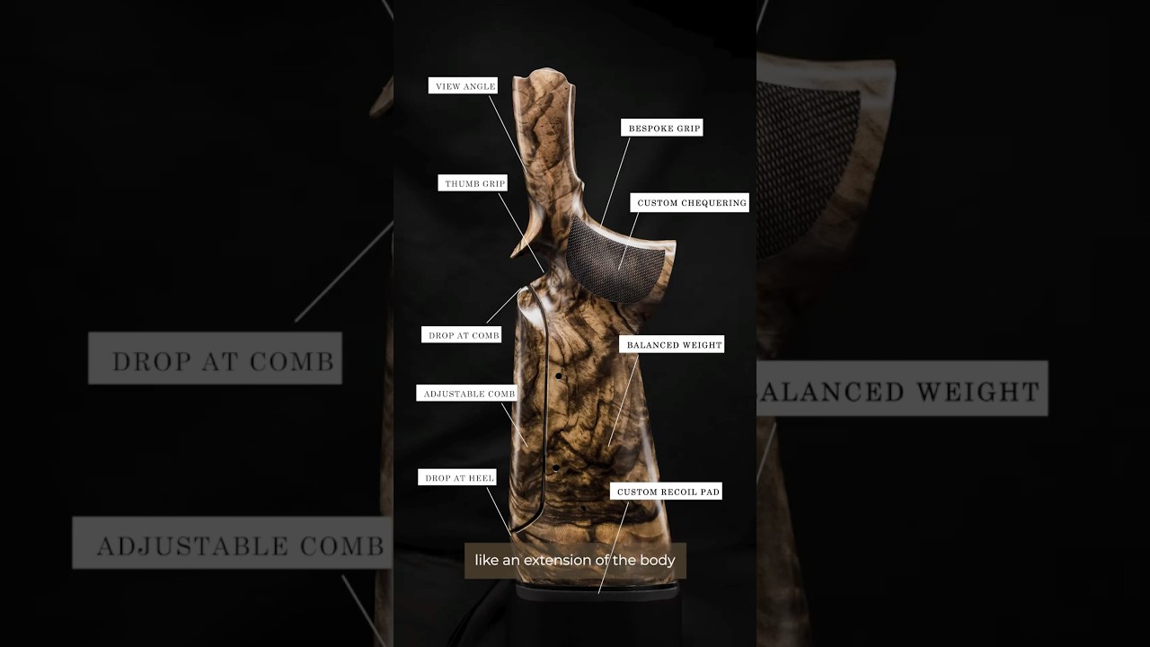 Manuel Ricardo stocks - an extension of your body bespoke to fit you #manuelricardo #clayshooting