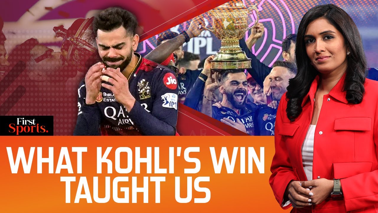 IPL 2025: Kohli's Emotional Triumph, Joins Elite Sports List | First Sports With Rupha Ramani | N18G