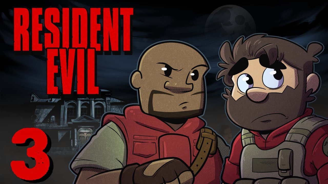 Resident Evil HD Remake | Давайте поиграем. Эпизод 3 | Super Beard Bros.