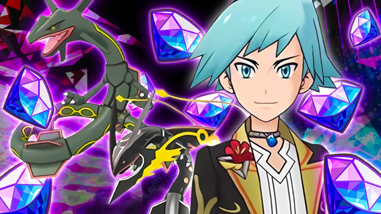 (Pokémon Masters) 40K+ GEMS SUMMONS FOR STEVEN & MEGA RAYQUAZA! THE FINAL ANNIVERSARY MASTER FAIR!