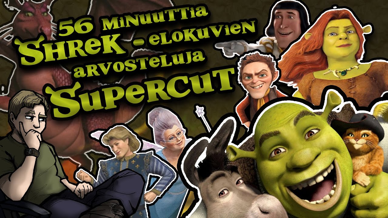 JOKAISEN SHREK -elokuvan arvostelu! - KimSjopi Supercut