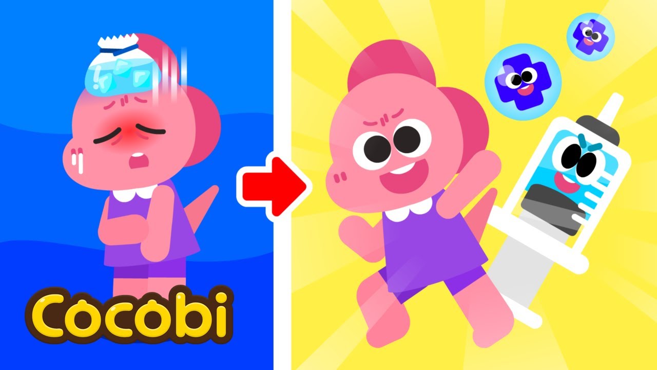 Time for a Flu Shot | Kids Songs & Nursery Rhymes | Cocobi