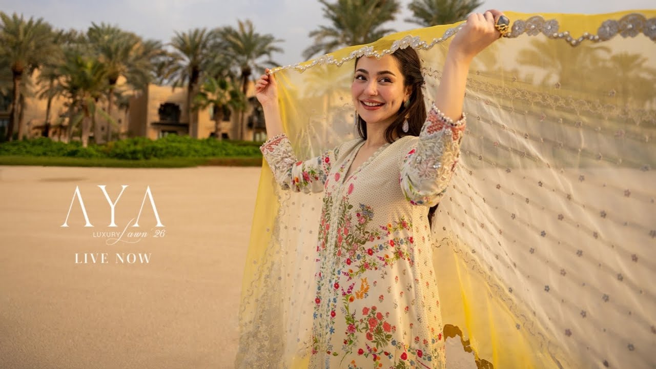 Faiza Saqlain AYA Unstitched Luxury Lawn 2026 | Faiza Saqlain New Luxury Summer Lawn Collection 2026