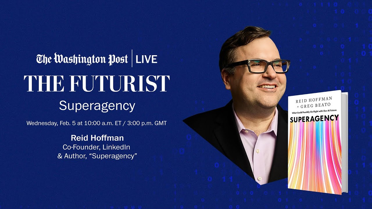 Reid Hoffman on human agency in an AI-powered future