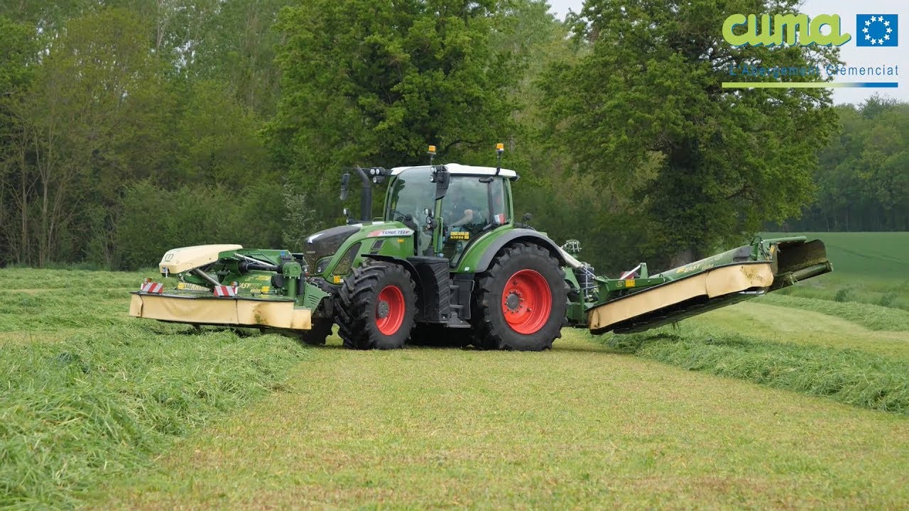 Fauche 2019 ! KRONE Easy Cut B 870 CV & F 320 CV | FENDT 722 Nature Green |CUMA