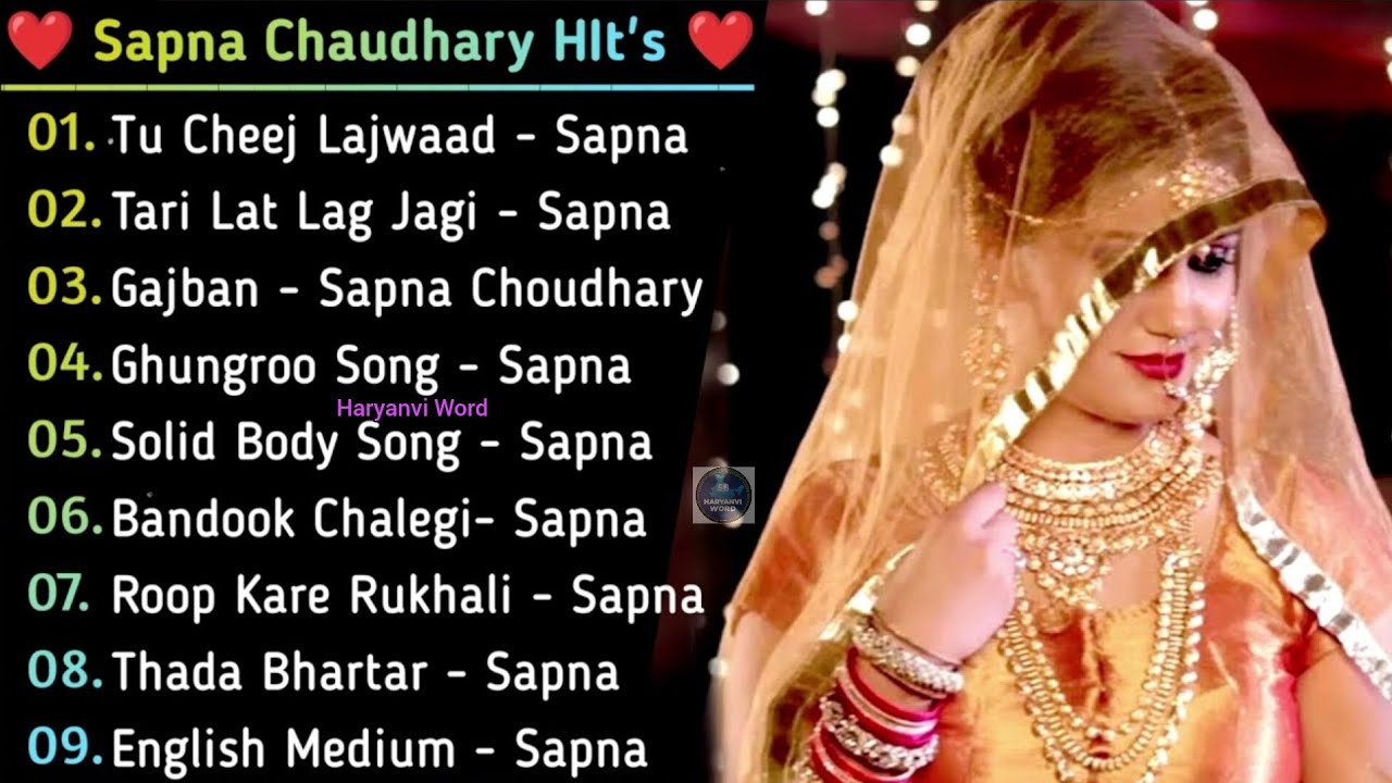 Sapna Choudhary Haryanvi Songs | Sapna Choudhary Superhit  Songs | Haryanvi Jukebox 2024 || HrWord