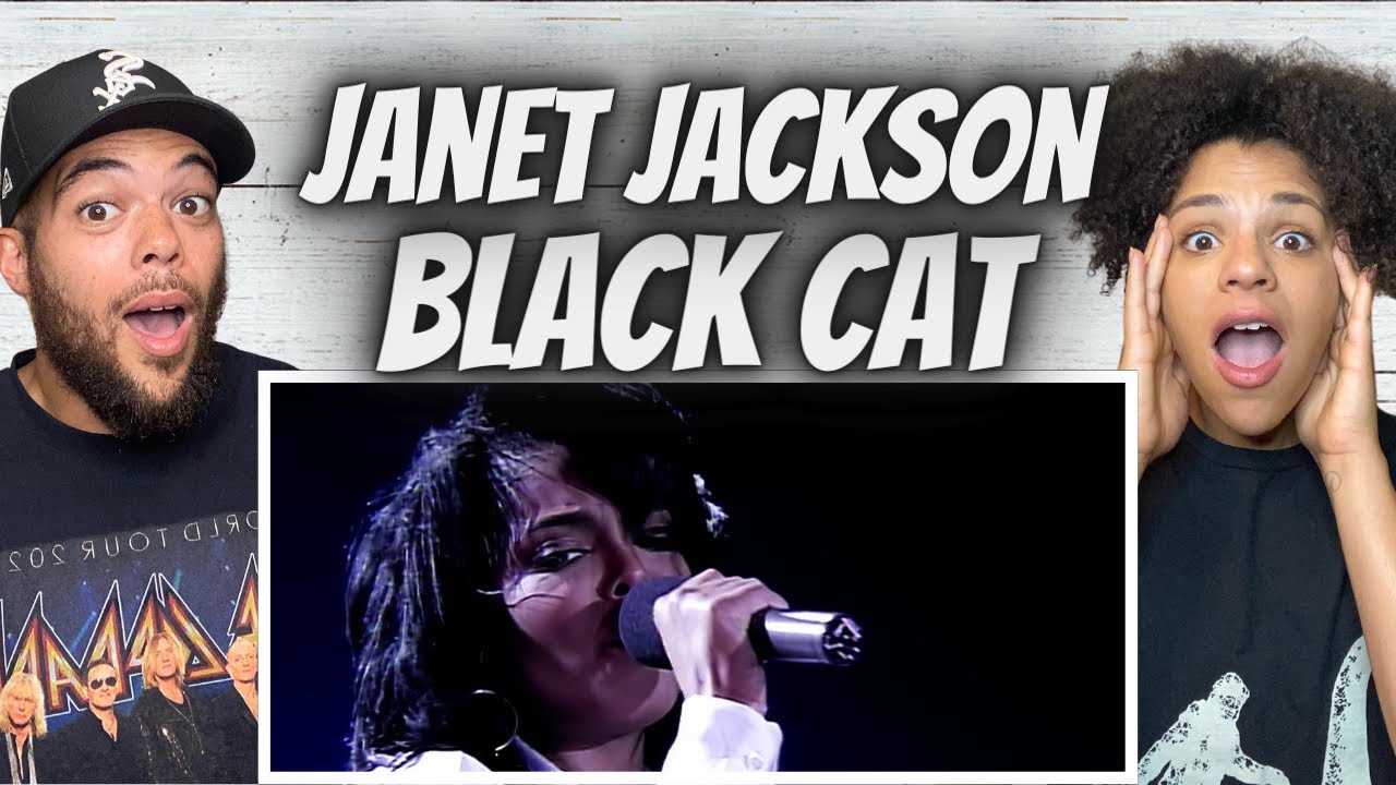 WAIT WHAT?!| FIRST TIME HEARING Janet Jackson - Black Cat REACTION