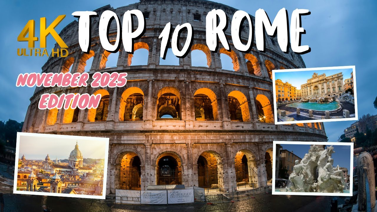 Top 10 Things to Do in ROME (2025 Travel Guide in 4K) | Hidden Gems & Must-See Spots