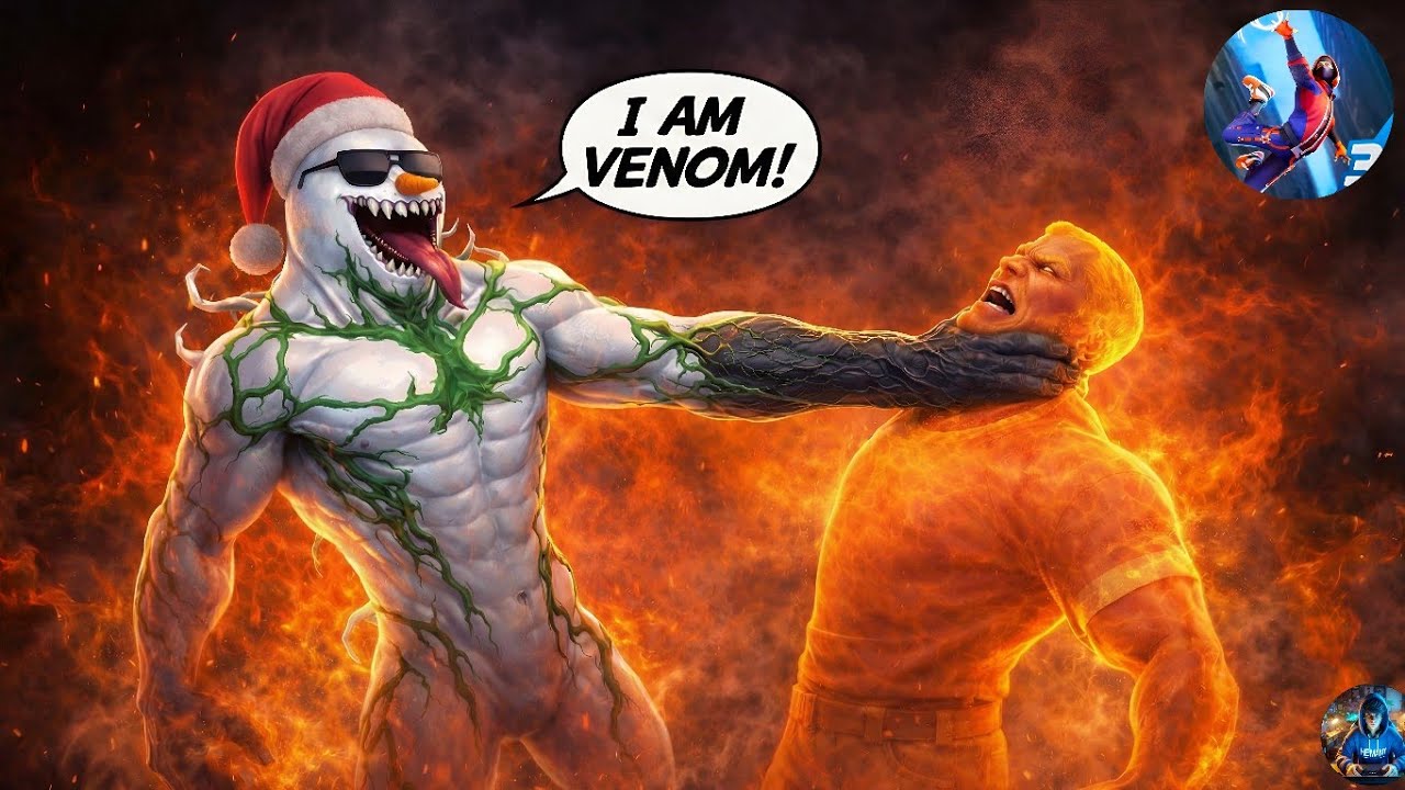 Venom fight hit sandman spider fighter 3 