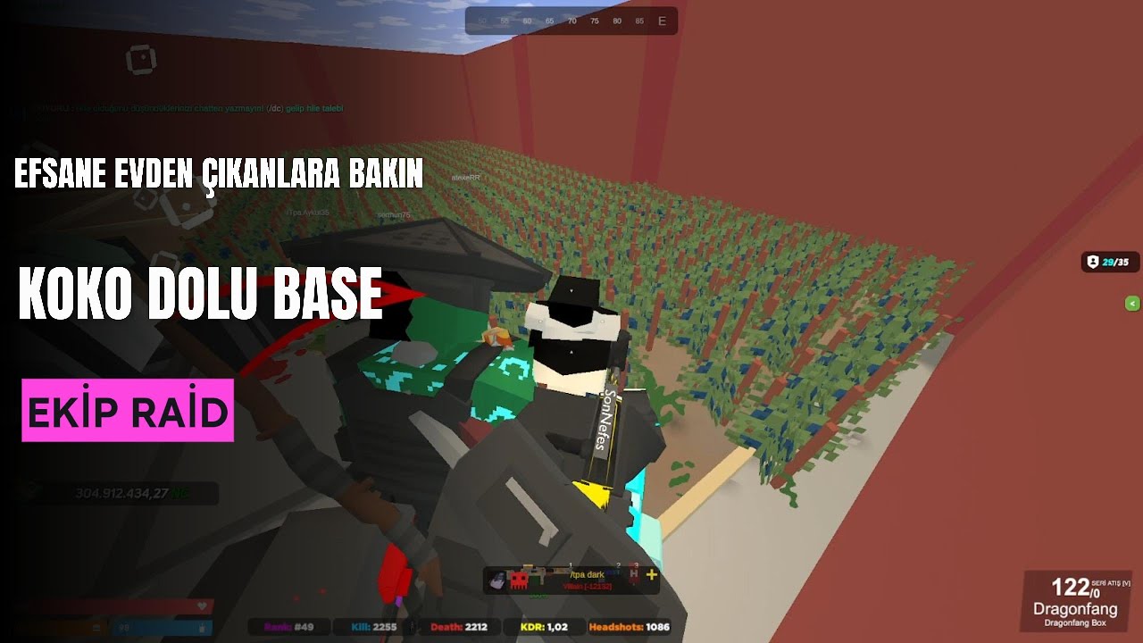 Ekip İle Çılgın KOKO BASE RAID! Her Yer Loot Dolu!