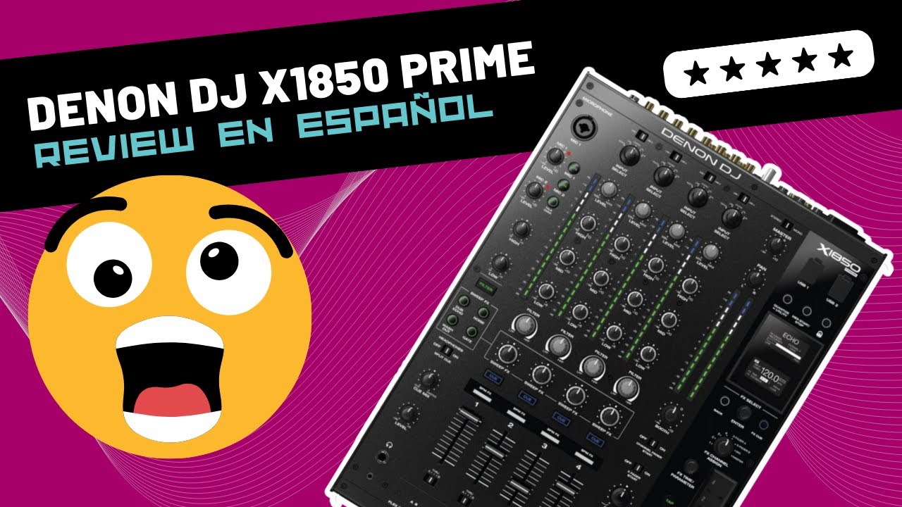 Denon DJ X1850 PRIME 🇪🇸 Unboxing & Review