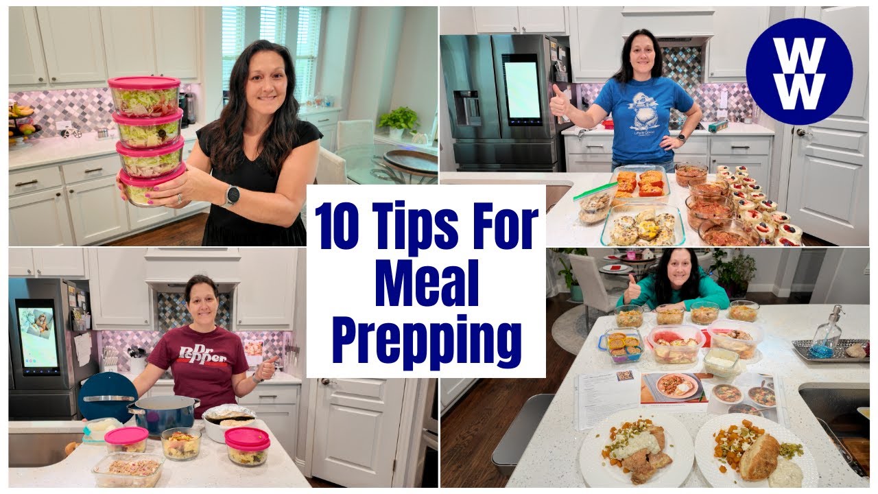 10 Tips For Meal Prep Success  / A Beginner's Guide To Meal Prep