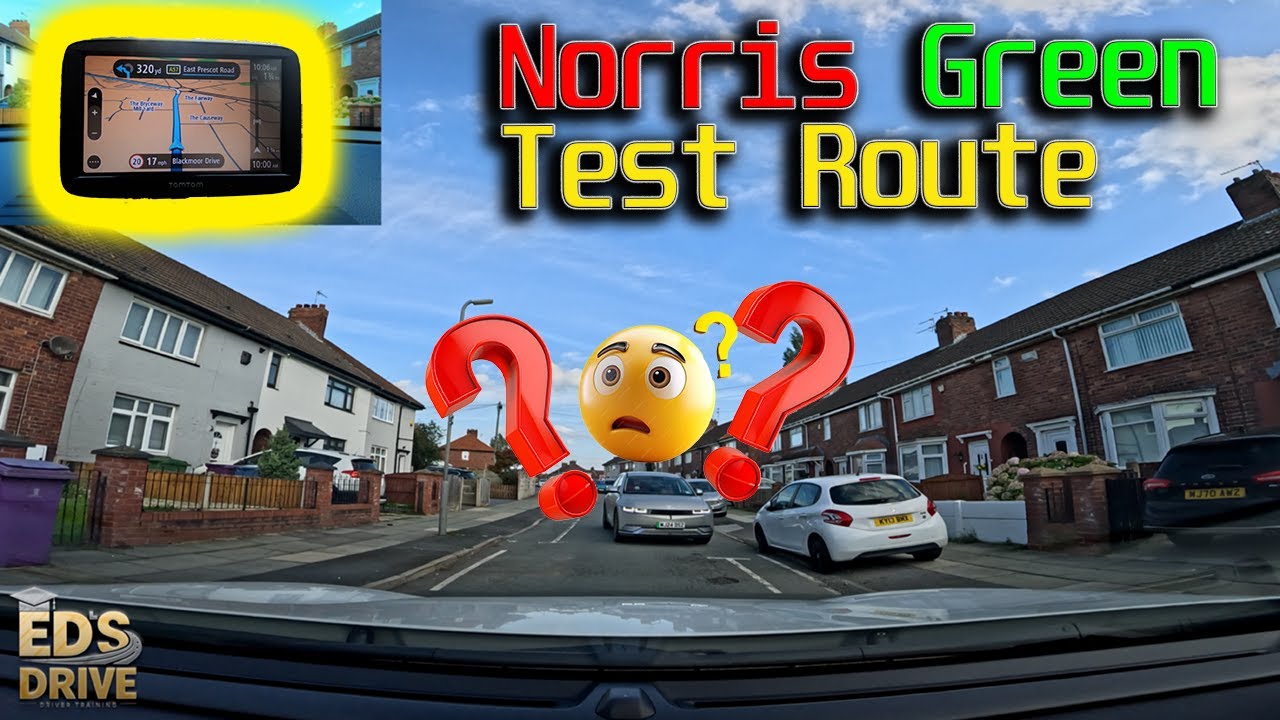 Norris Green Test Route 2025 | Sat Nav | Liverpool Driving Test| Full Test Route |Route Directions