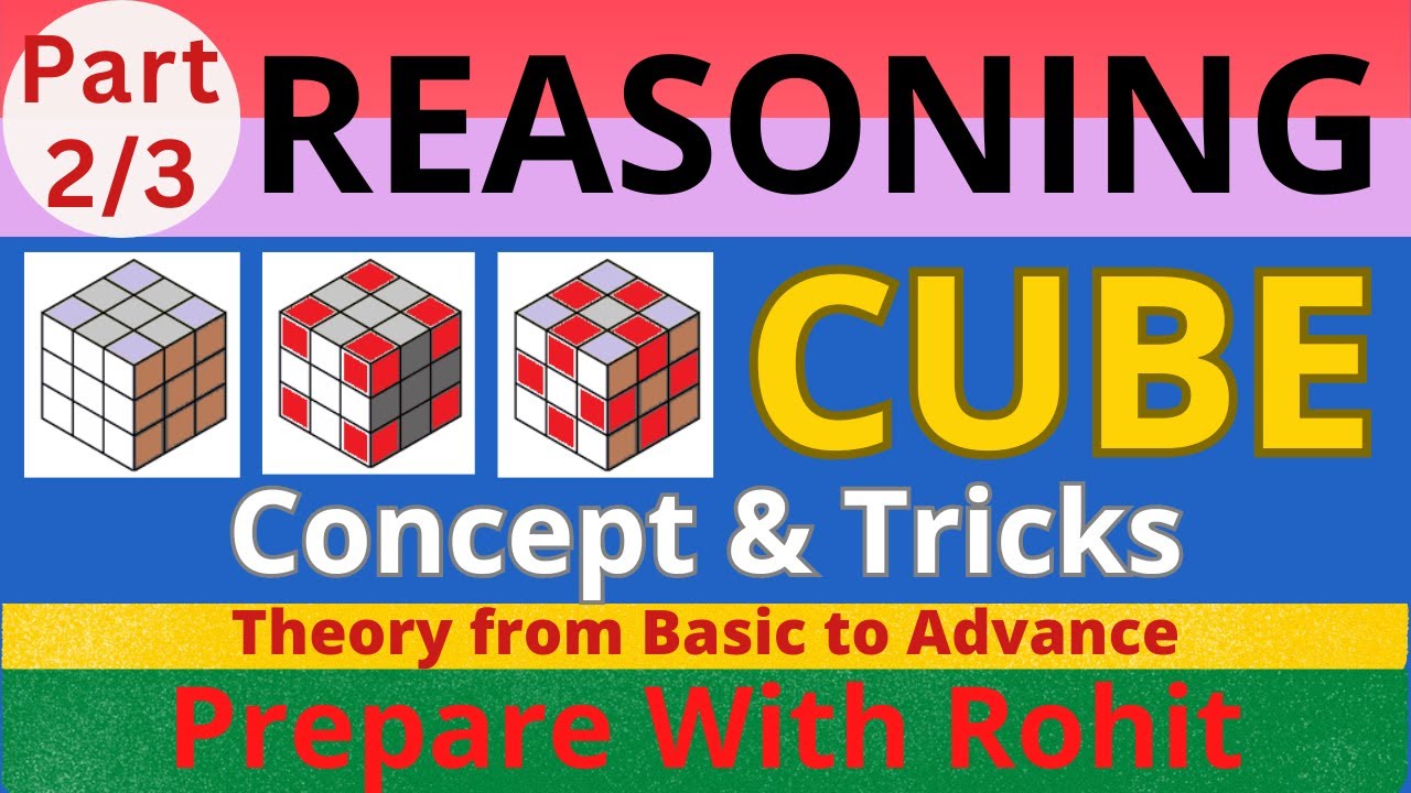 CUBE PART 2 | ANALYTICAL REASONING | 3, 2, 1, NO FACE PAINTED | UNIVERSITY | COMPETITIVE EXAMS