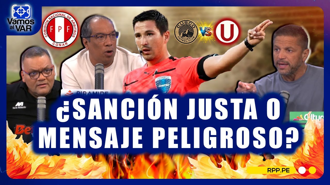 CONAR “congela” a Kevin Ortega: ¿Esto condiciona a los árbitros de la Liga1? #VamosAlVar