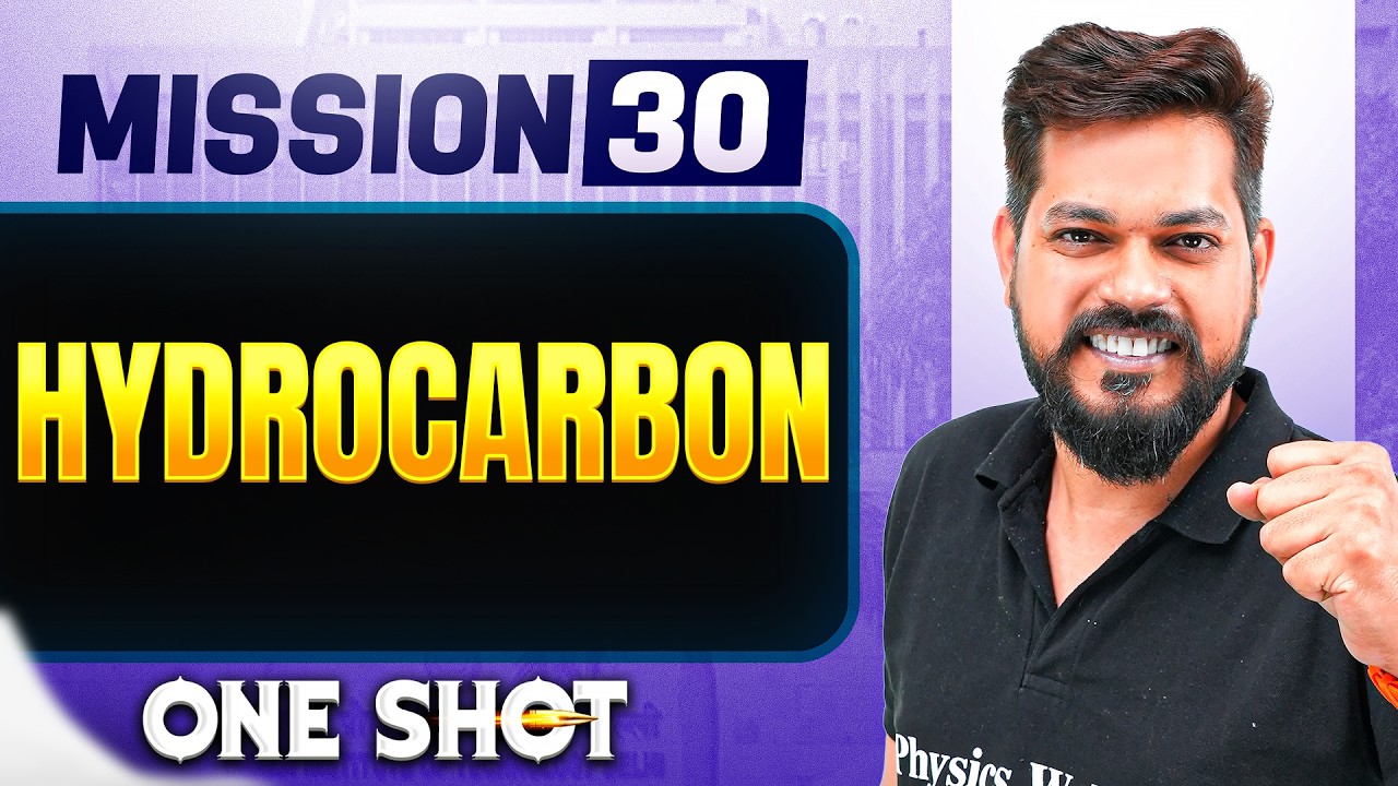HYDROCARBON in ONE SHOT || All Concepts, Tricks & PYQ || NEET 2026